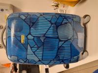 LIGHT BLUE SUITCASE BRAND GABOL